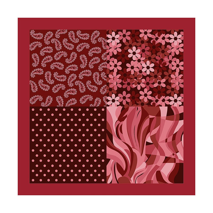 Pochette Poly 100 % dis 30005 var Bordeaux