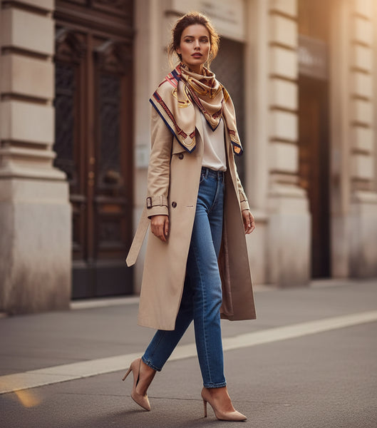 Foulard Poly 100%  dis 62142 var 63