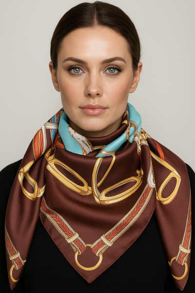 Foulard Poly 100% dis 62142 var 1