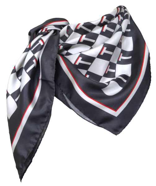 Foulard  Seta 100%  disegno logato Tessago made in Italy