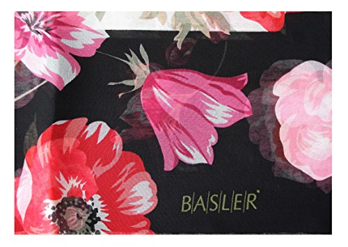 Grand Foulard Seta 100% disegno Fiori