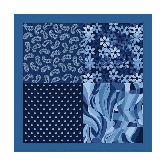 Pochette poly dis 30005 var  Azzurro - Blu