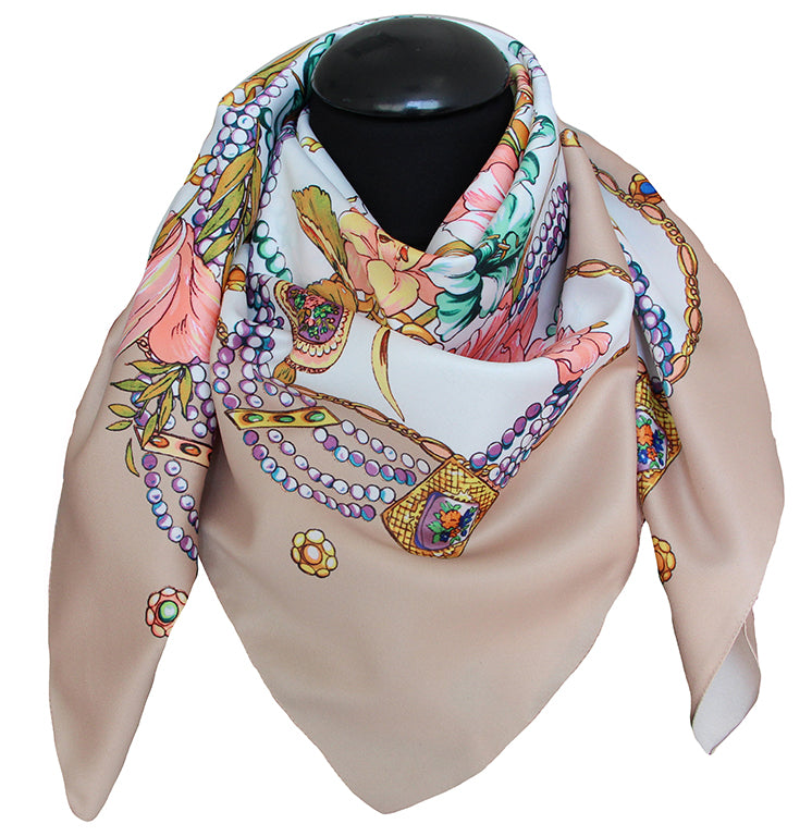 Foulard Poly 100% dis 92641 var 12