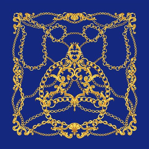 Foulard Poly 100% dis 62531 var 22