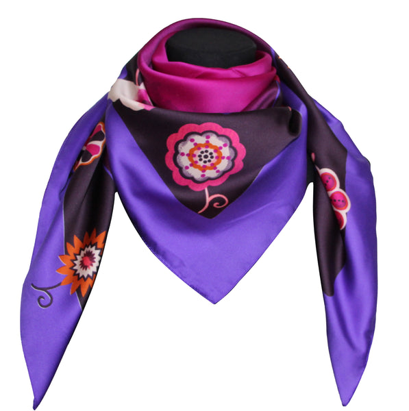 Foulard Poly 100% Dis 60550 var 1