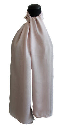 Stola Poly 100%  Voile Unito Rosa Corniolo