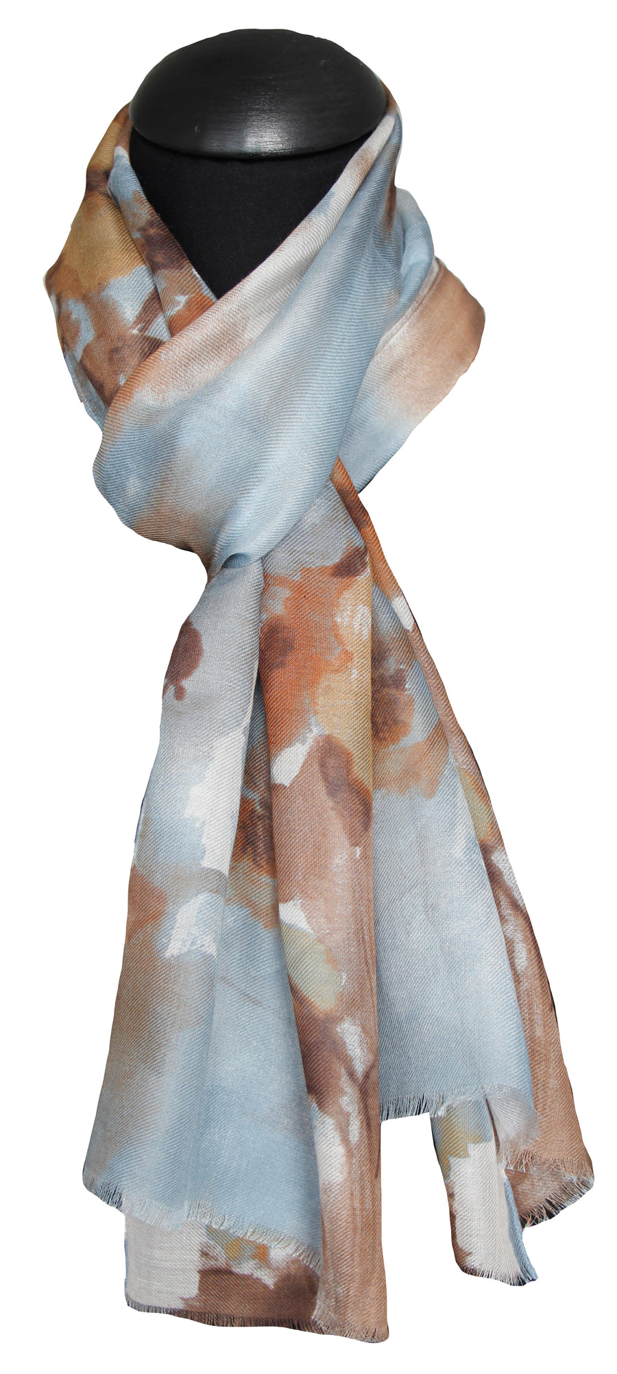Sciarpa Modal 100 % fiocco mis cm 45 x 180 stampa digitale made in italy