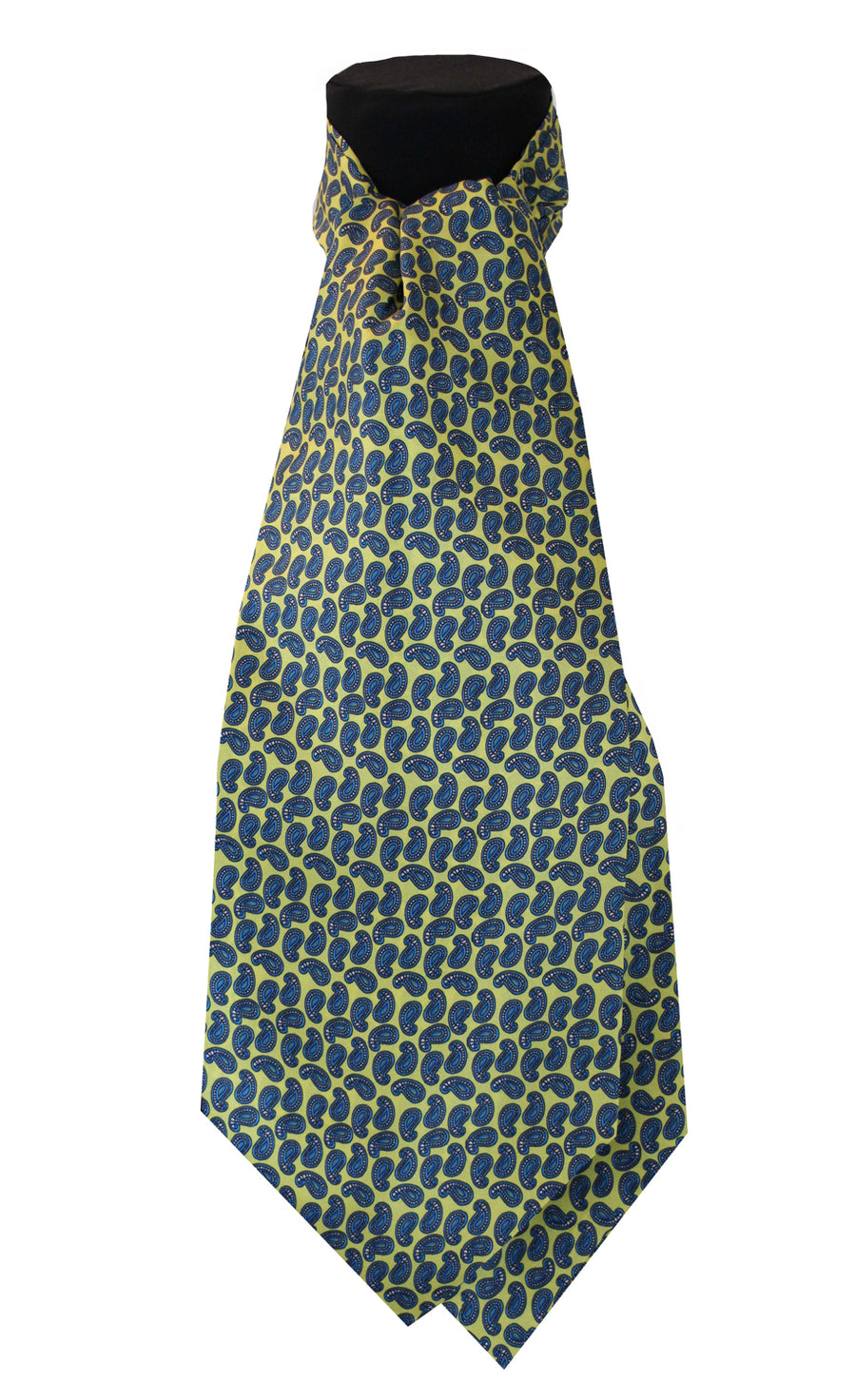 Ascot Tessago in seta 100% giallo