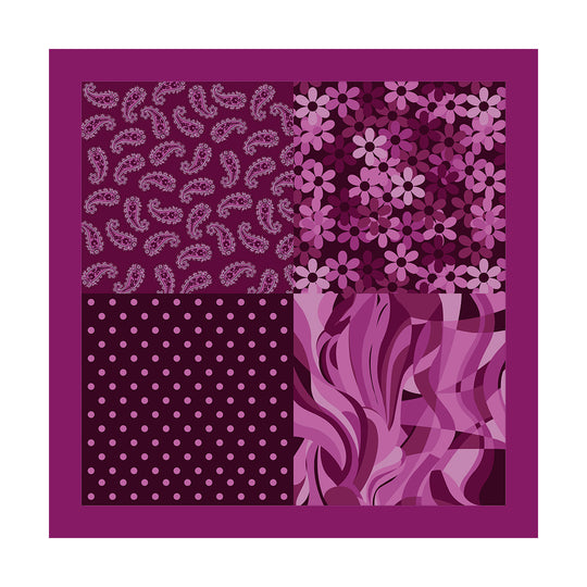 Pochette Poly 100% dis 30005 varante Prugna Viola